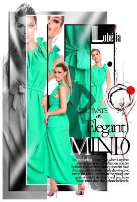 Lobélia krepp maxi ruha/ S