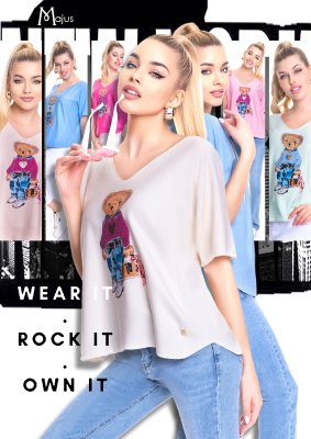 Május póló ,,mackó