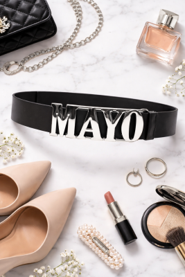 Mark öv nagy csatos-ezüst/ S