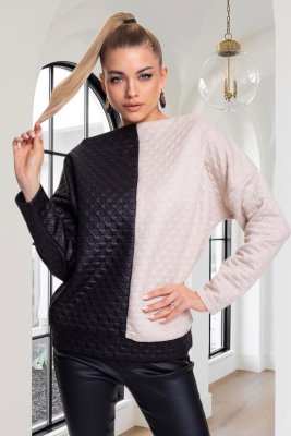 Merle tyúkláb mintás felső/ F