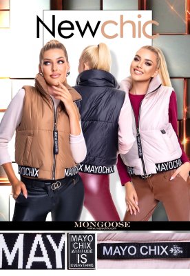 Mongoose pufi mellény/ F