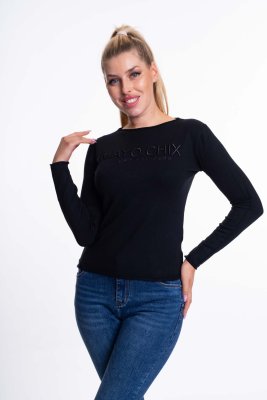 Nápoly hímzett pulóver/ F