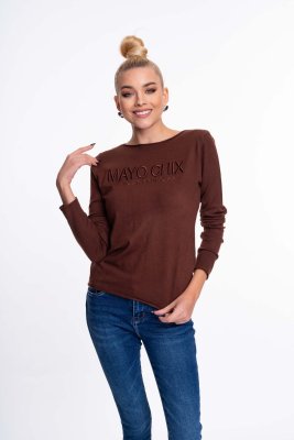 Nápoly hímzett pulóver/ F