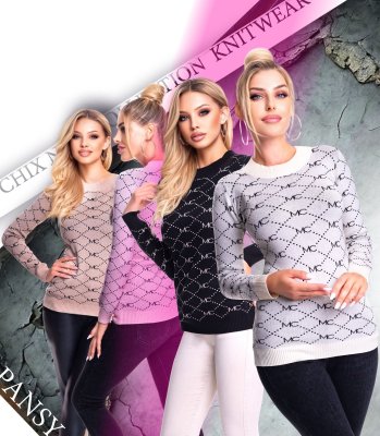 Pansy kötött pulóver/ F