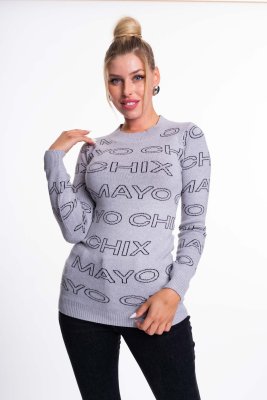 Pear kötött pulóver/ F