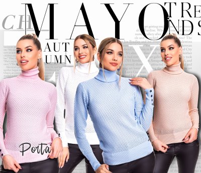 Portia kötött garbó/ F