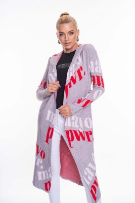 Power kötött kardigán/ F