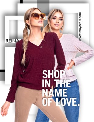 Reina mintás póló/ F