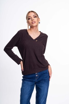 Reina mintás póló/ F