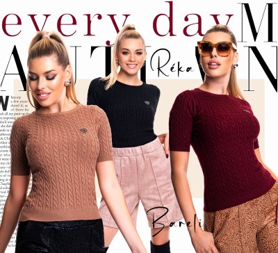 Réka kötött pulóver/ F