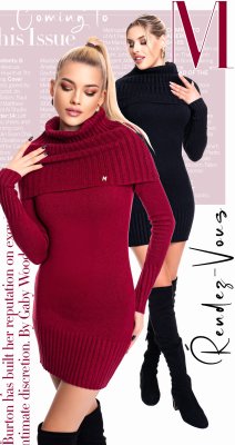 Rendez-vous kötött ruha/ F