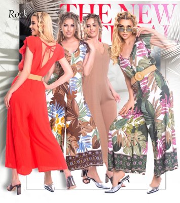 Rock mintás overall/ S