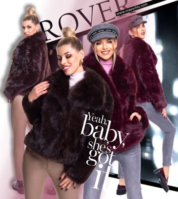 Rover műszőrme kabát/ F