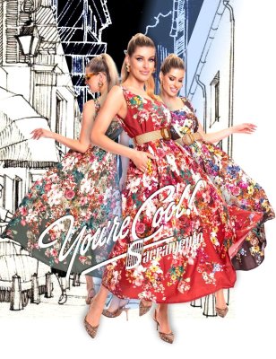 Sacramento mintás ruha/ S