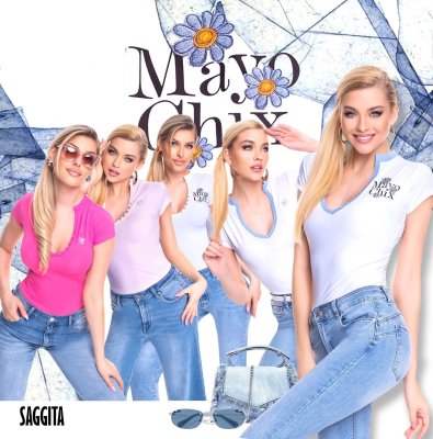 Saggita póló dombor nyomott/ S