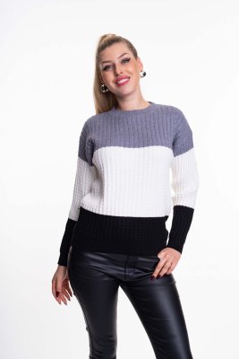 Sherman kötött pulóver/ F