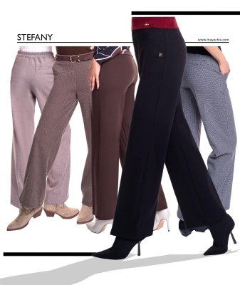 Stefany mintás nadrág/ F