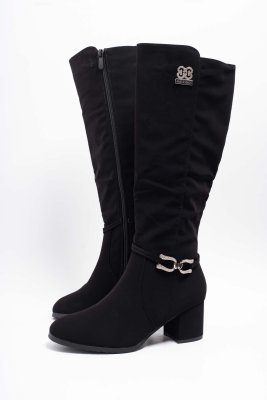 Strasszköves csizma 5241/ F