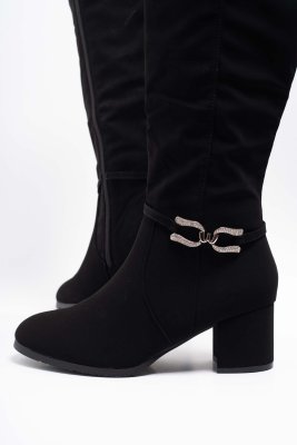 Strasszköves csizma 5241/ F