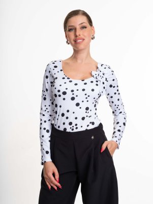 Tondo mintás póló/S