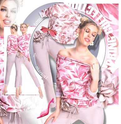 Tonic mintás felső/ S