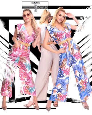 Trento mintás overall  /S