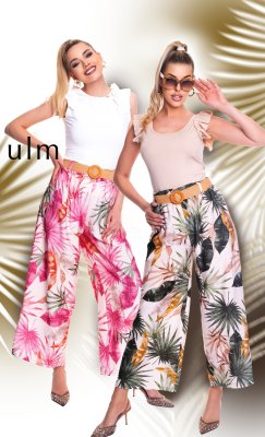 Ulm mintás nadrág/ S