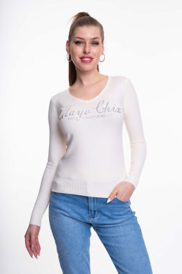 Wessex dombornyomott pulóver/ S