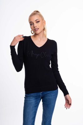 Wessex hímzett pulóver/ F