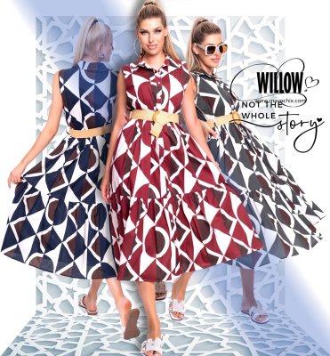 Willow mintás ruha