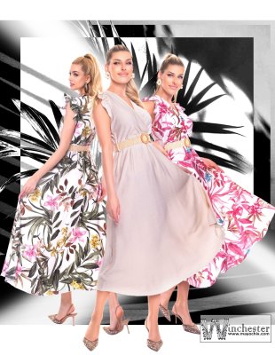 Winchester mintás ruha/ S