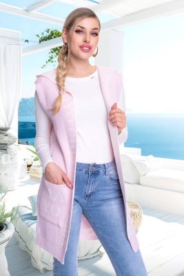 Wolf kötött mellény/ S