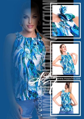 Woodstock mintás felső II.