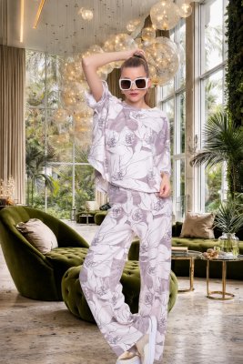 Zen mintás nadrág/ S