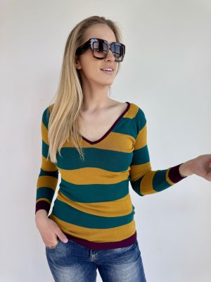 Zia kötött pulóver [o]