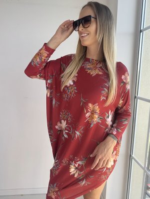 Zoé mintás ruha [o]