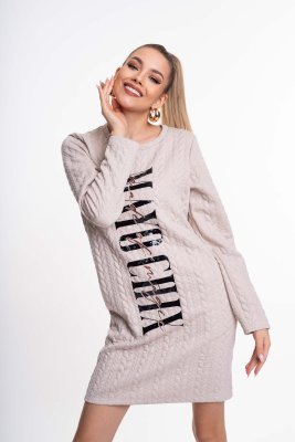 Monteverdi fonott mintás ruha/ F