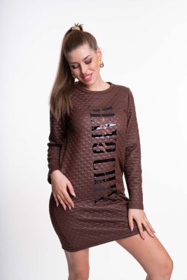 Monteverdi tyúkláb mintás ruha/ F