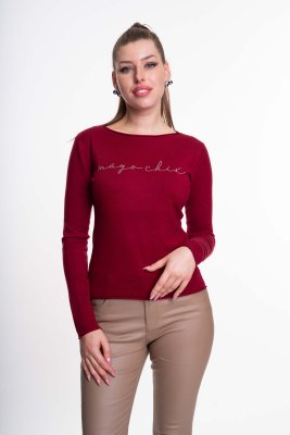 Nápoly kötött pulóver 