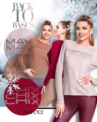 Nápoly kötött pulóver 