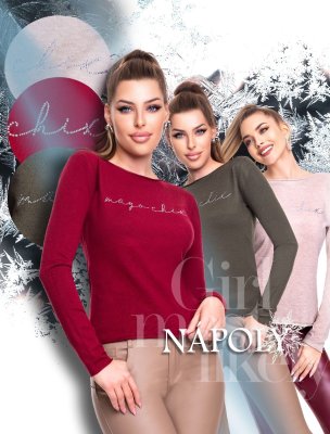 Nápoly kötött pulóver 