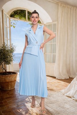 Orient plisszírozott ruha/ S