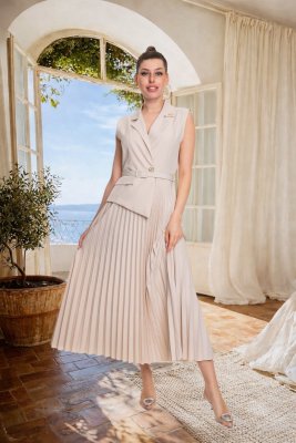 Orient plisszírozott ruha/ S