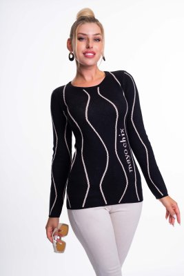 Polla kötött pulóver/ F