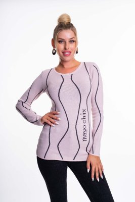 Polla kötött pulóver/ F