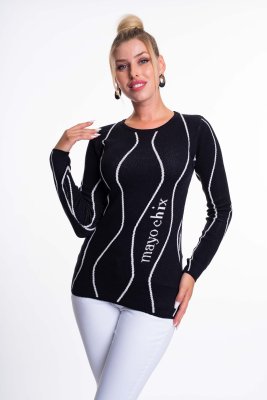 Polla kötött pulóver/ F