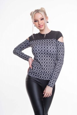 Riviera mintás póló/ S