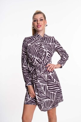 Serel mintás ruha/ F