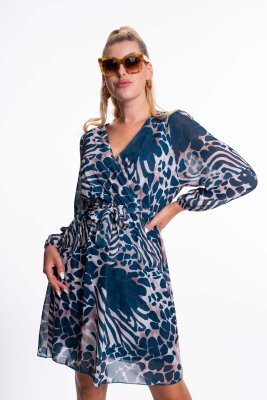 Cointreau mintás ruha/ F