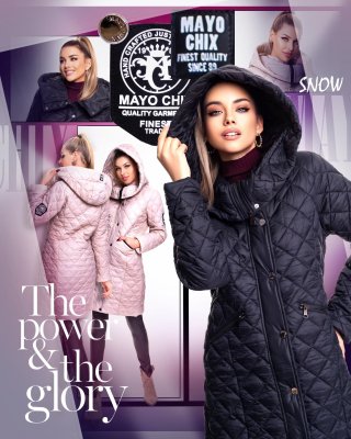 Snow white kabát/ F